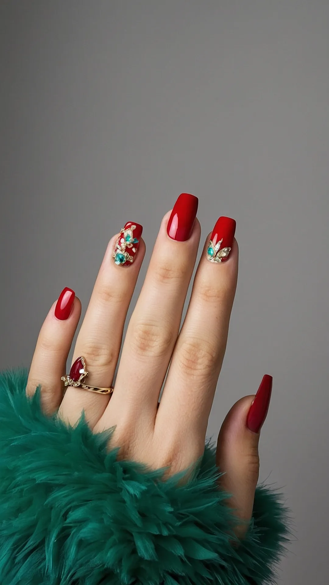 Xmas Nail Glam