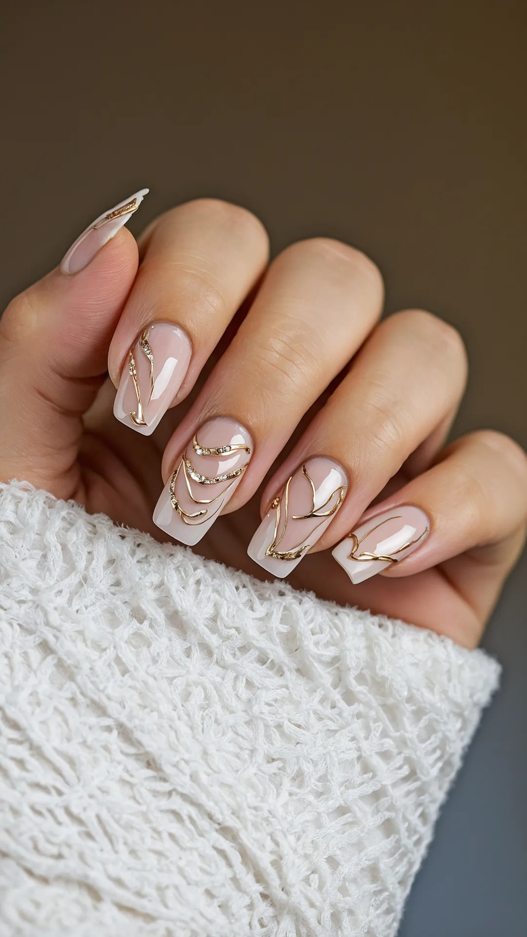 Gilded Edge Nails