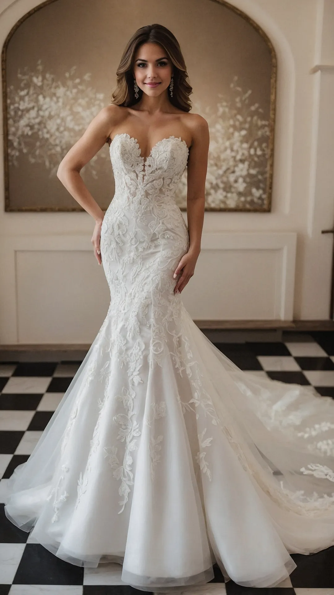 Understated Gown, Over the Top Day