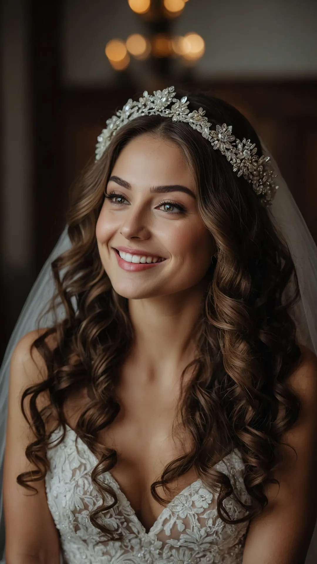 Bridal Curls: Pure Radiance