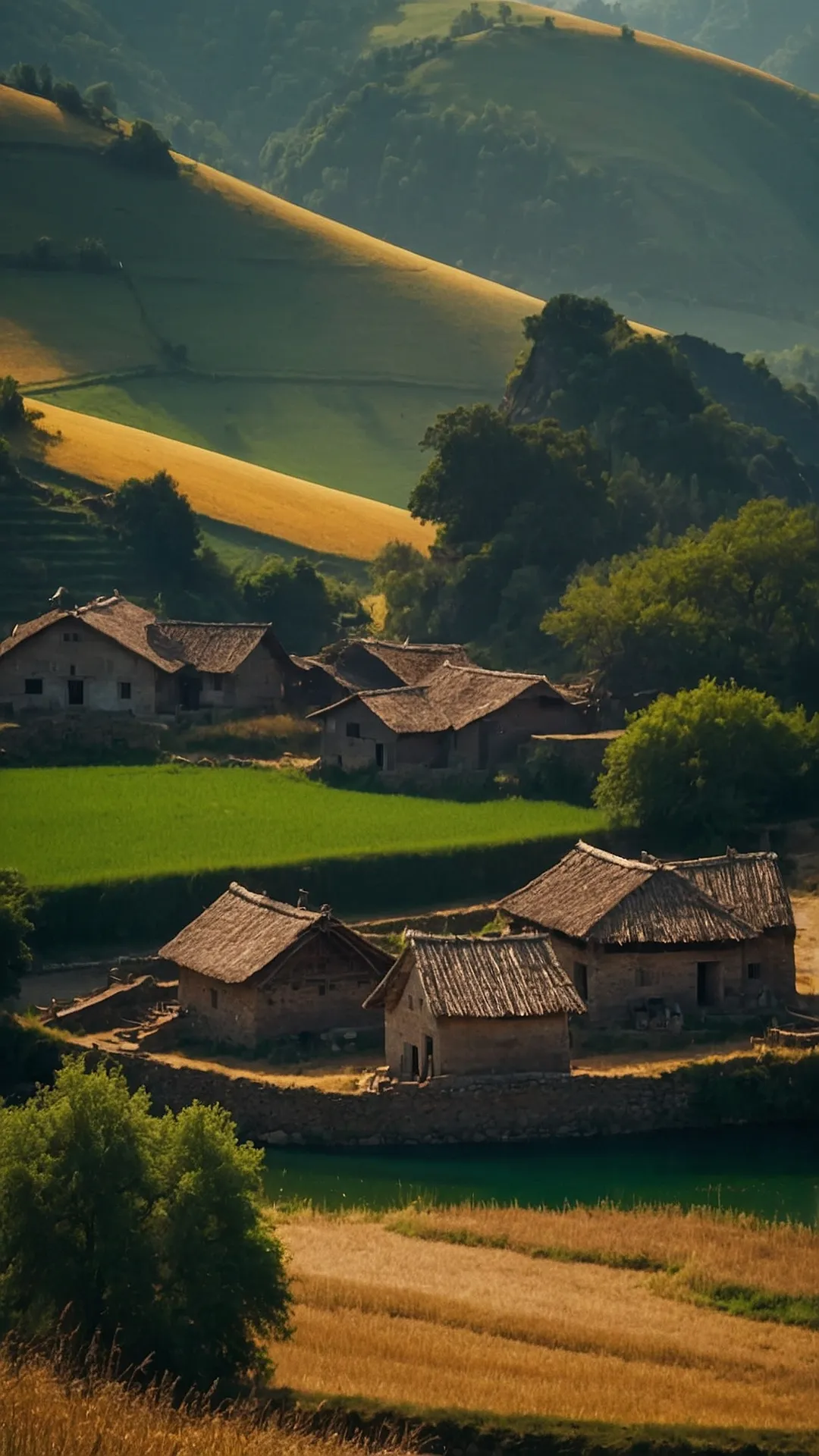 Peaceful Village Charm