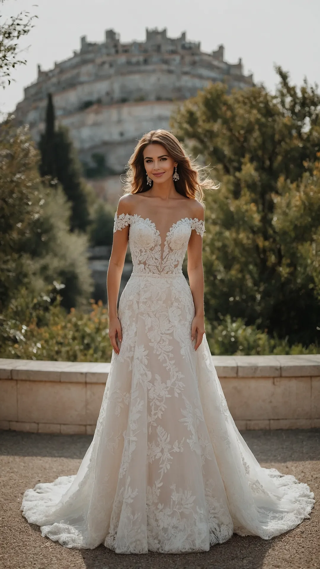 Castle Entrance Gown