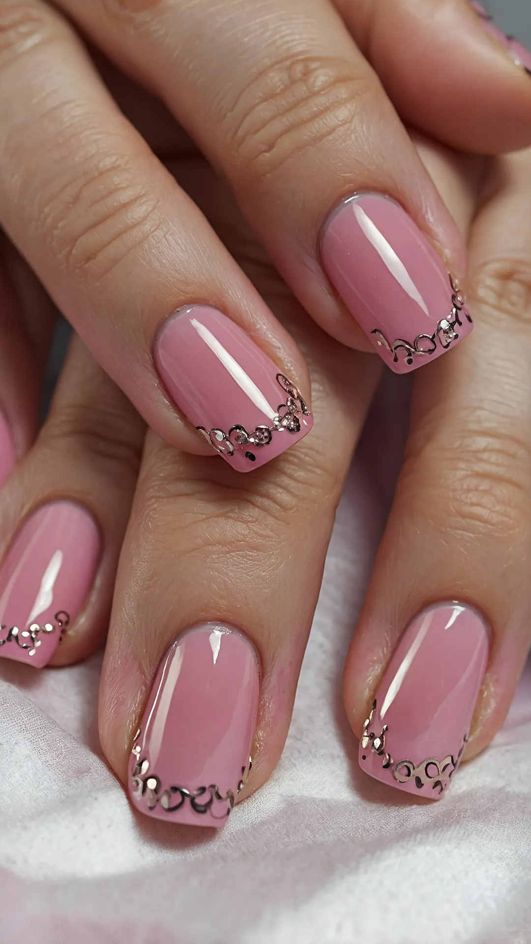 Gilded Pink Statement