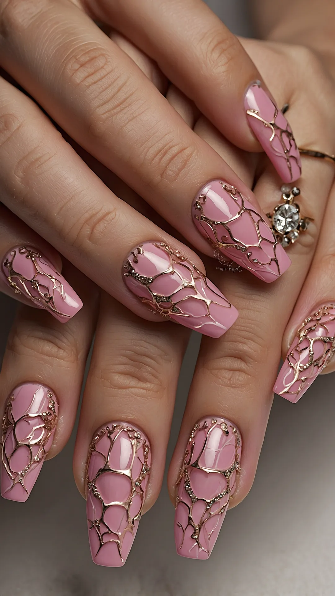 Golden Pink Pointers