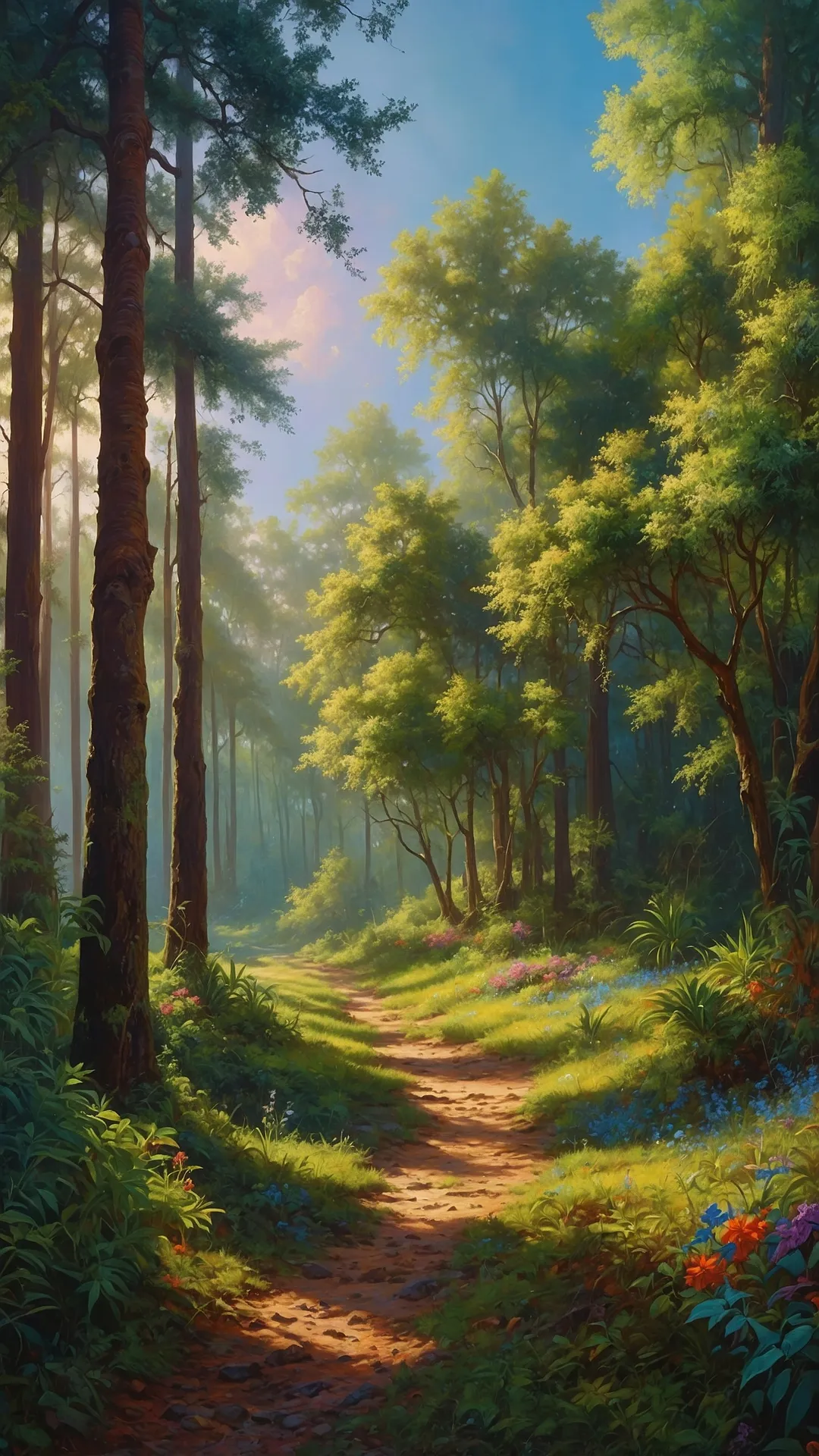 Forest Canvas Trap
