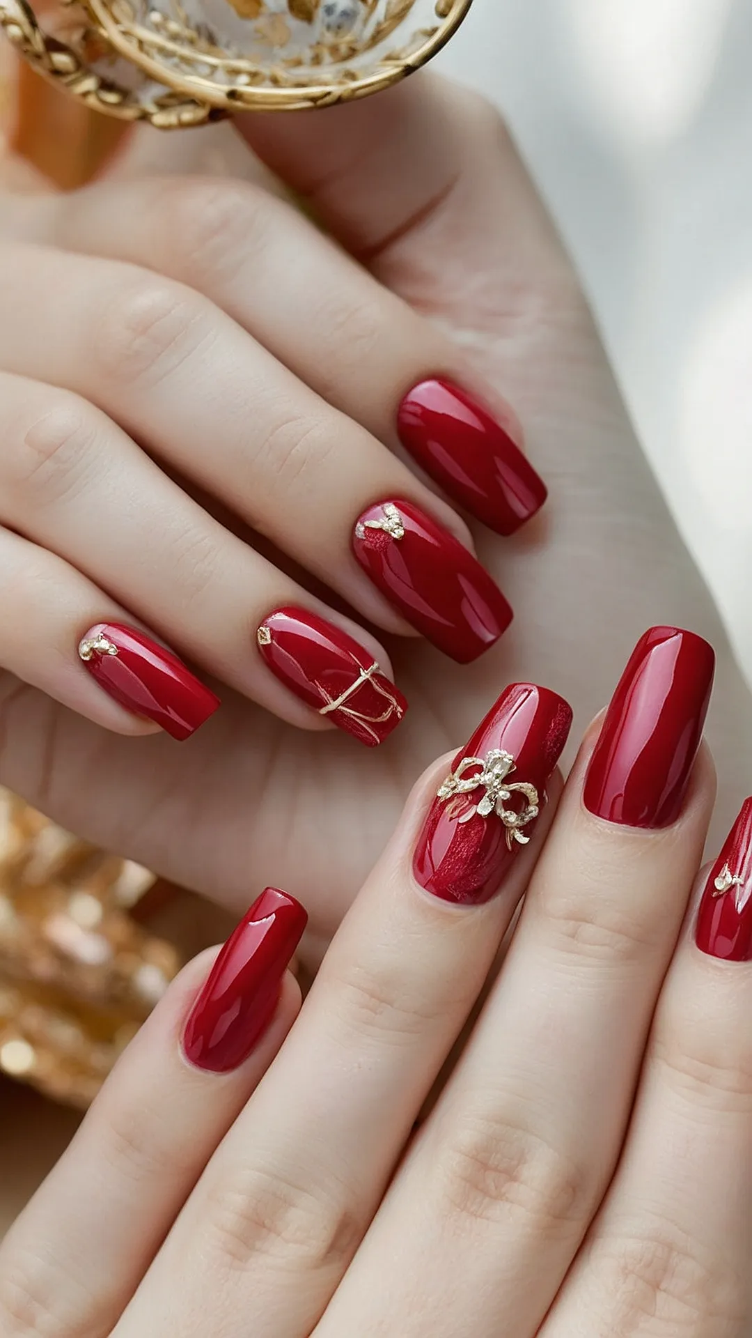 Slay the Holidays Mani