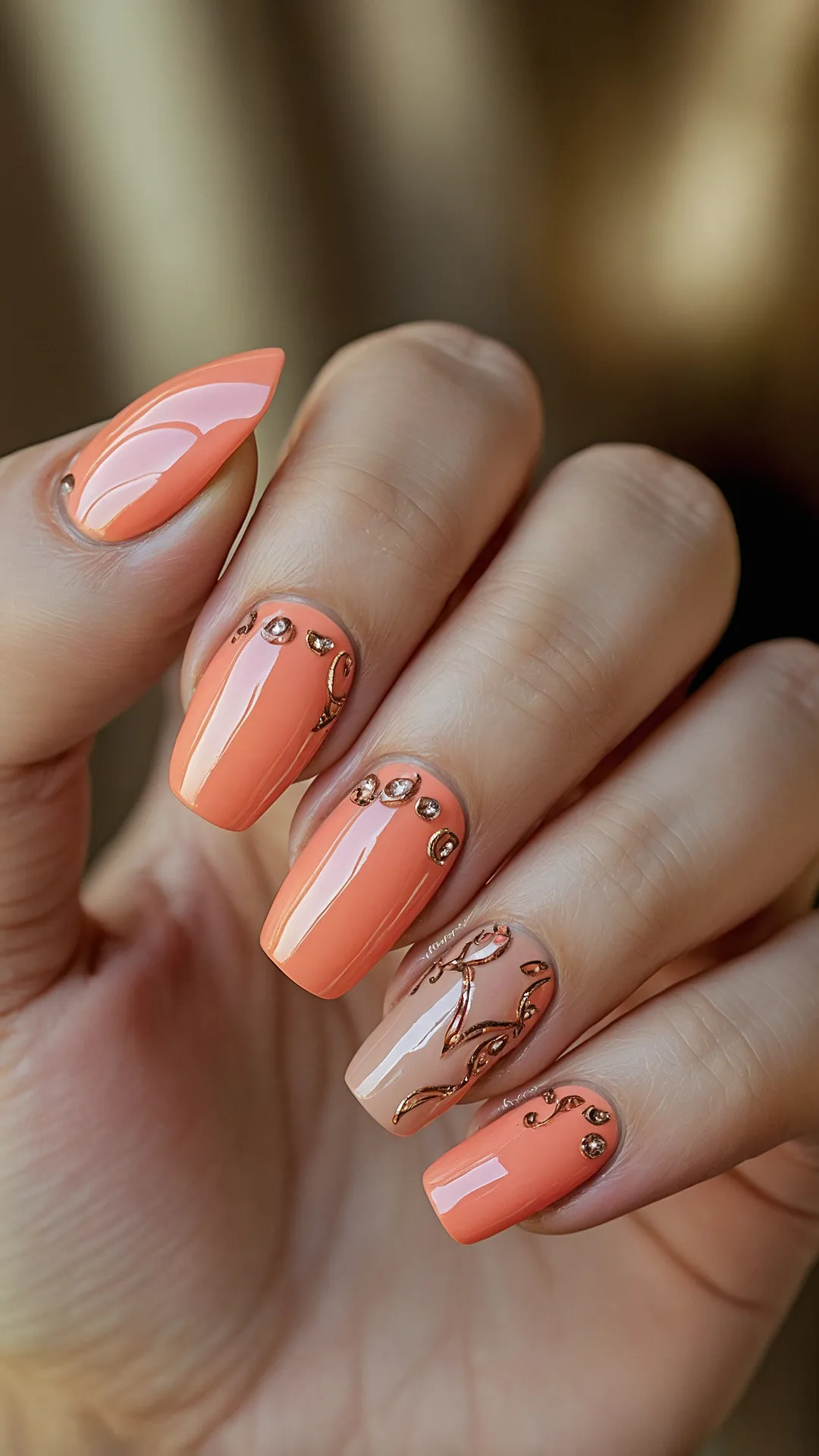 Sun-Kissed Mani