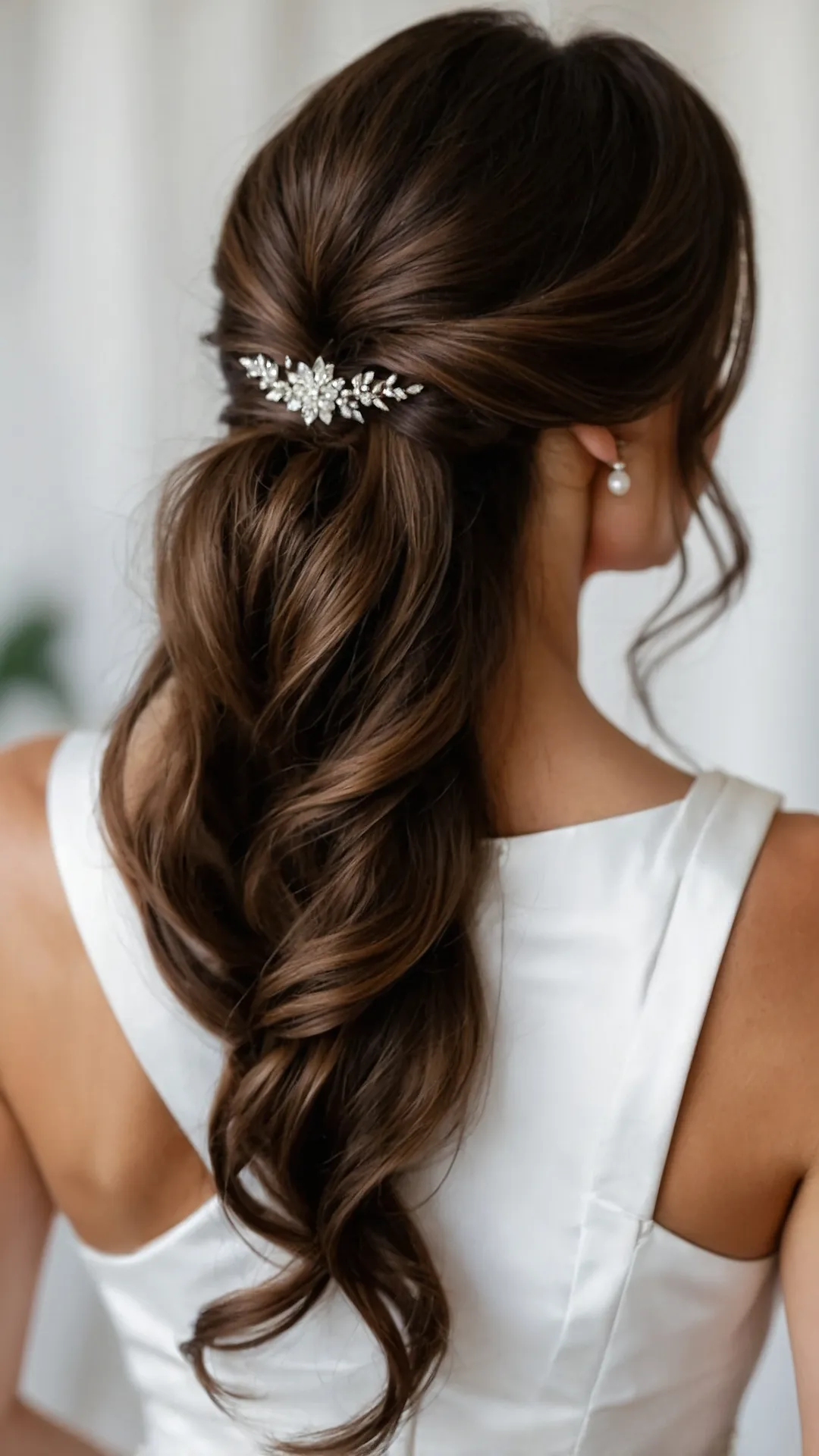 Bridal Hair: Sparkle & Flow