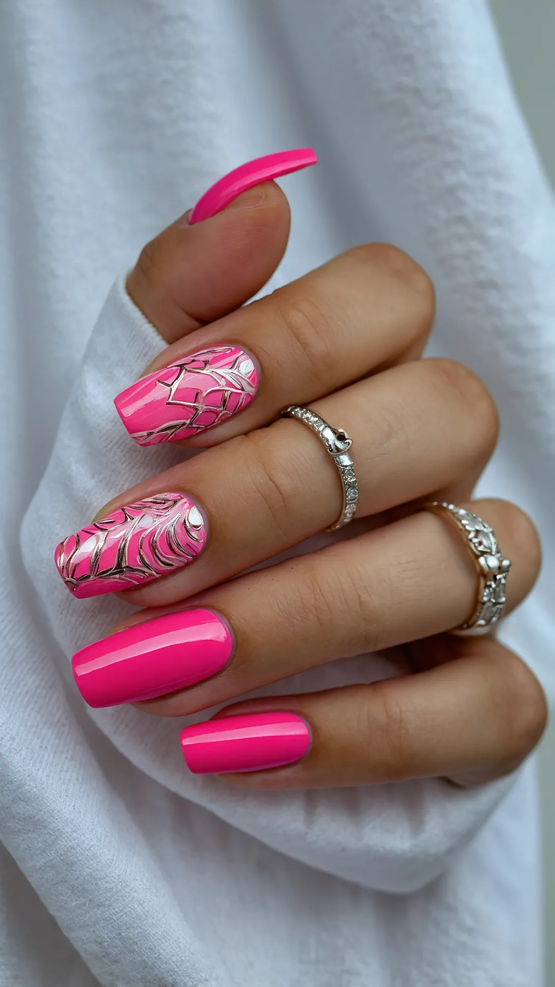 Chic Pink Claws