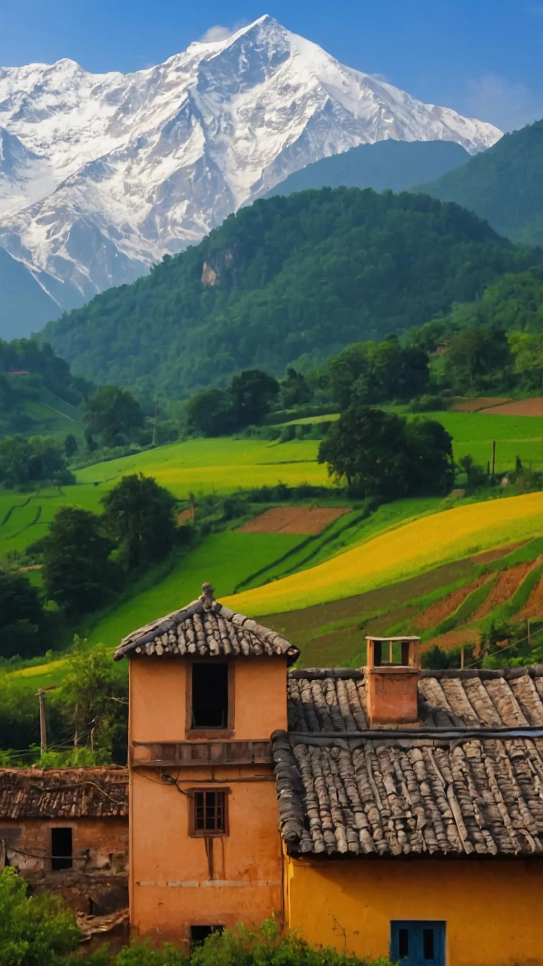 Mountain Charm's Sunset