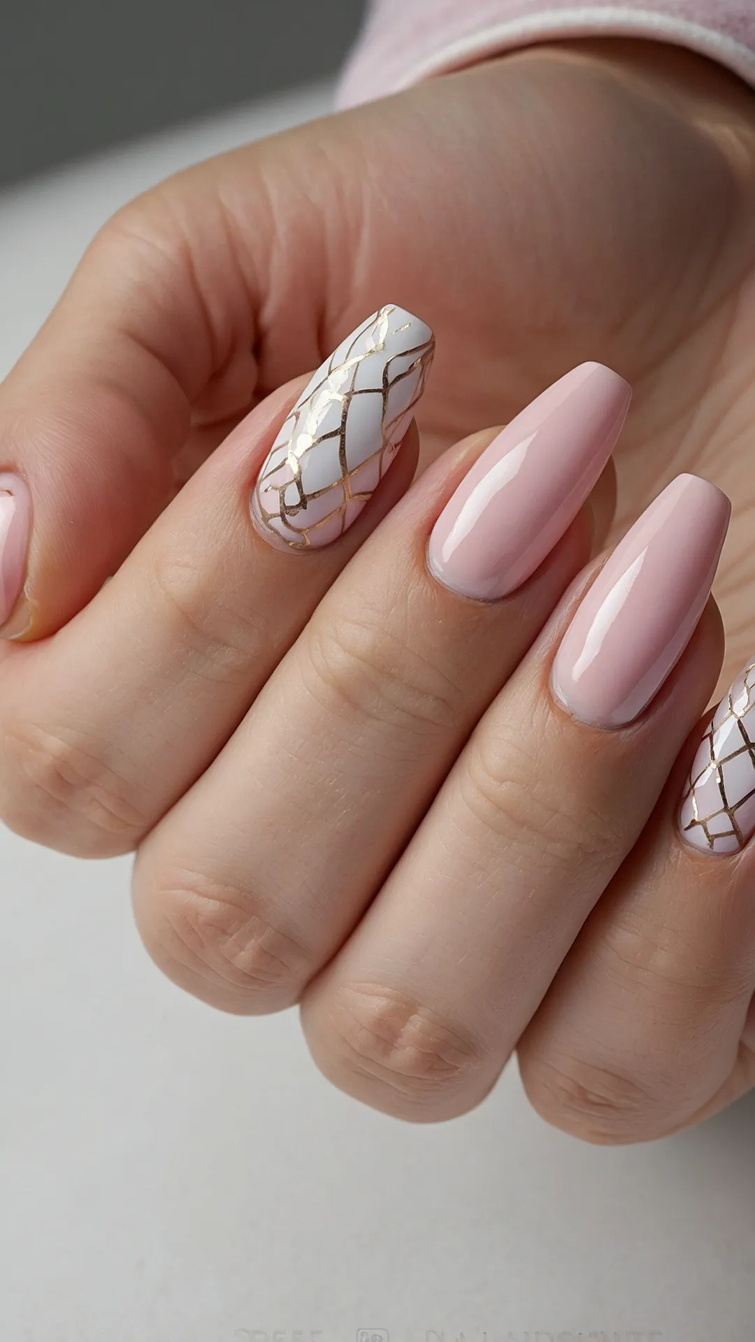 Coral Crush Nails