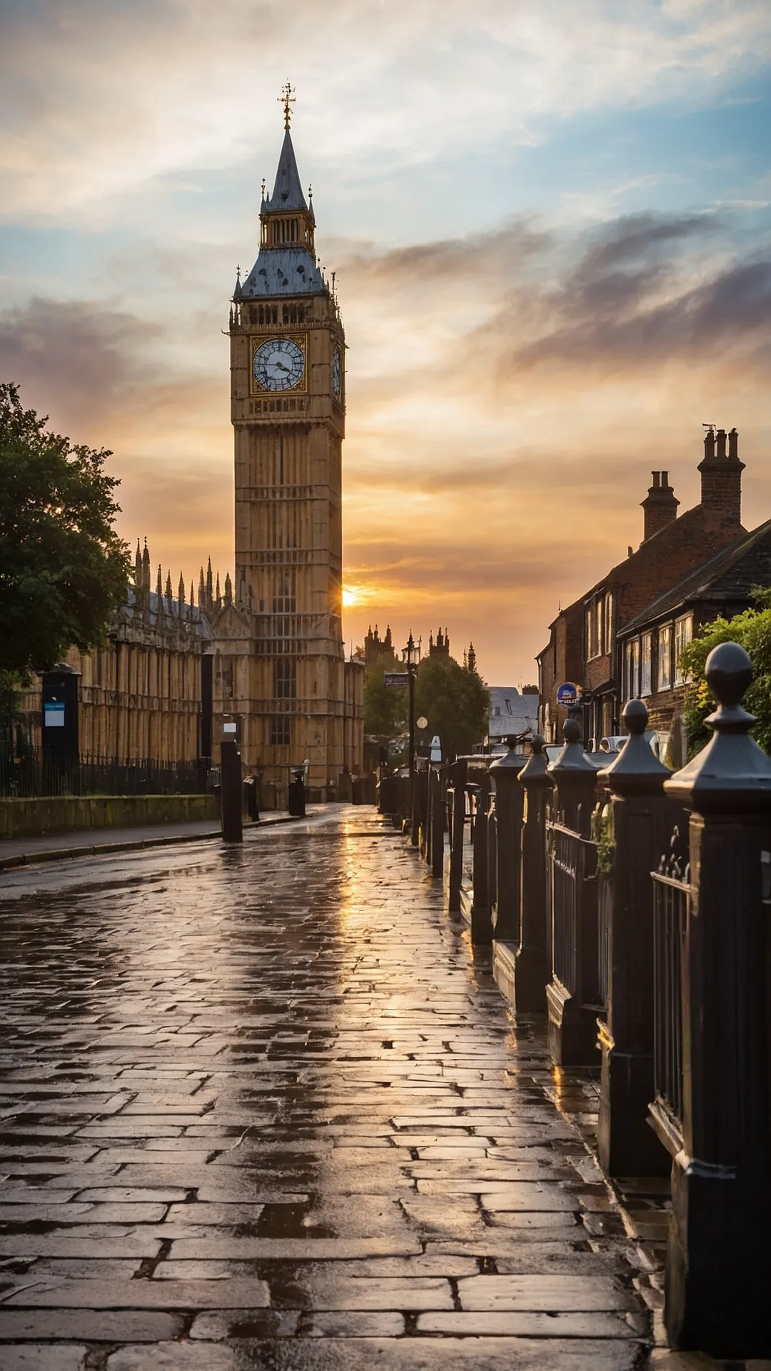 London's Rainy Rhythm