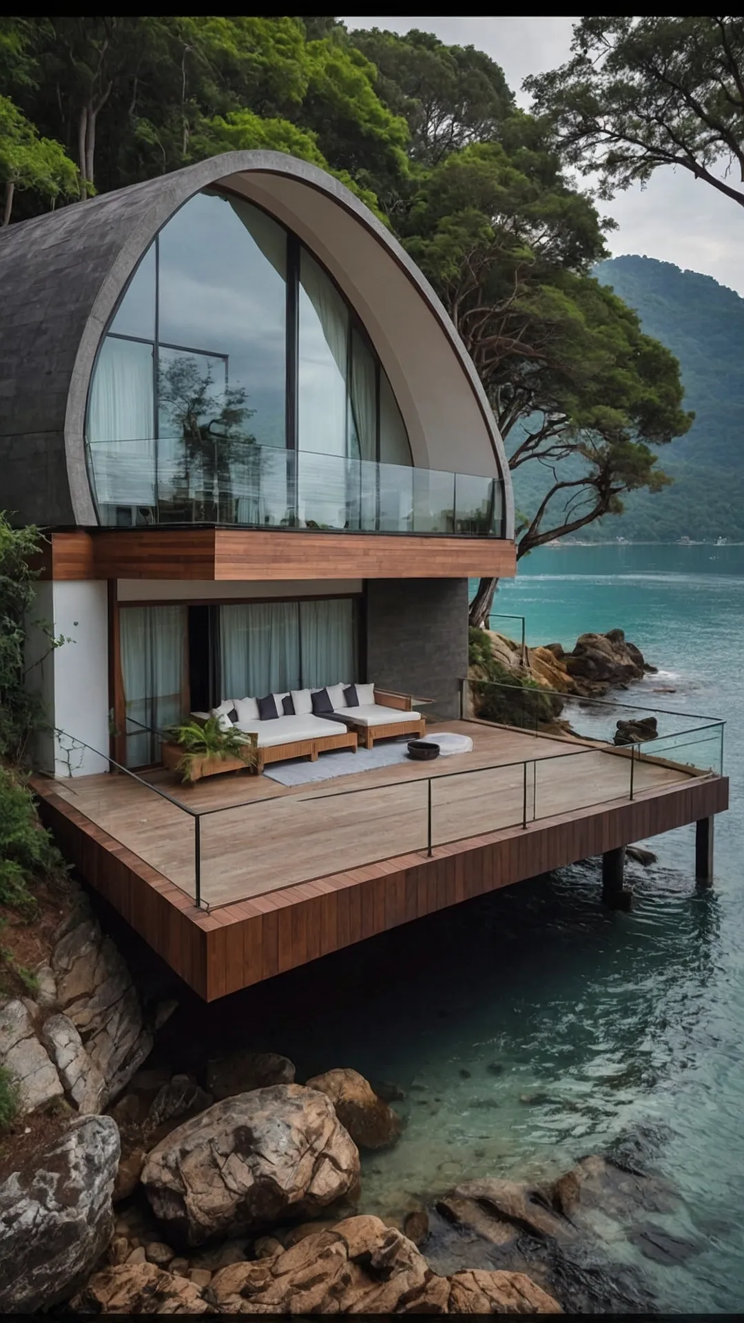 Wave-Connected Dwelling