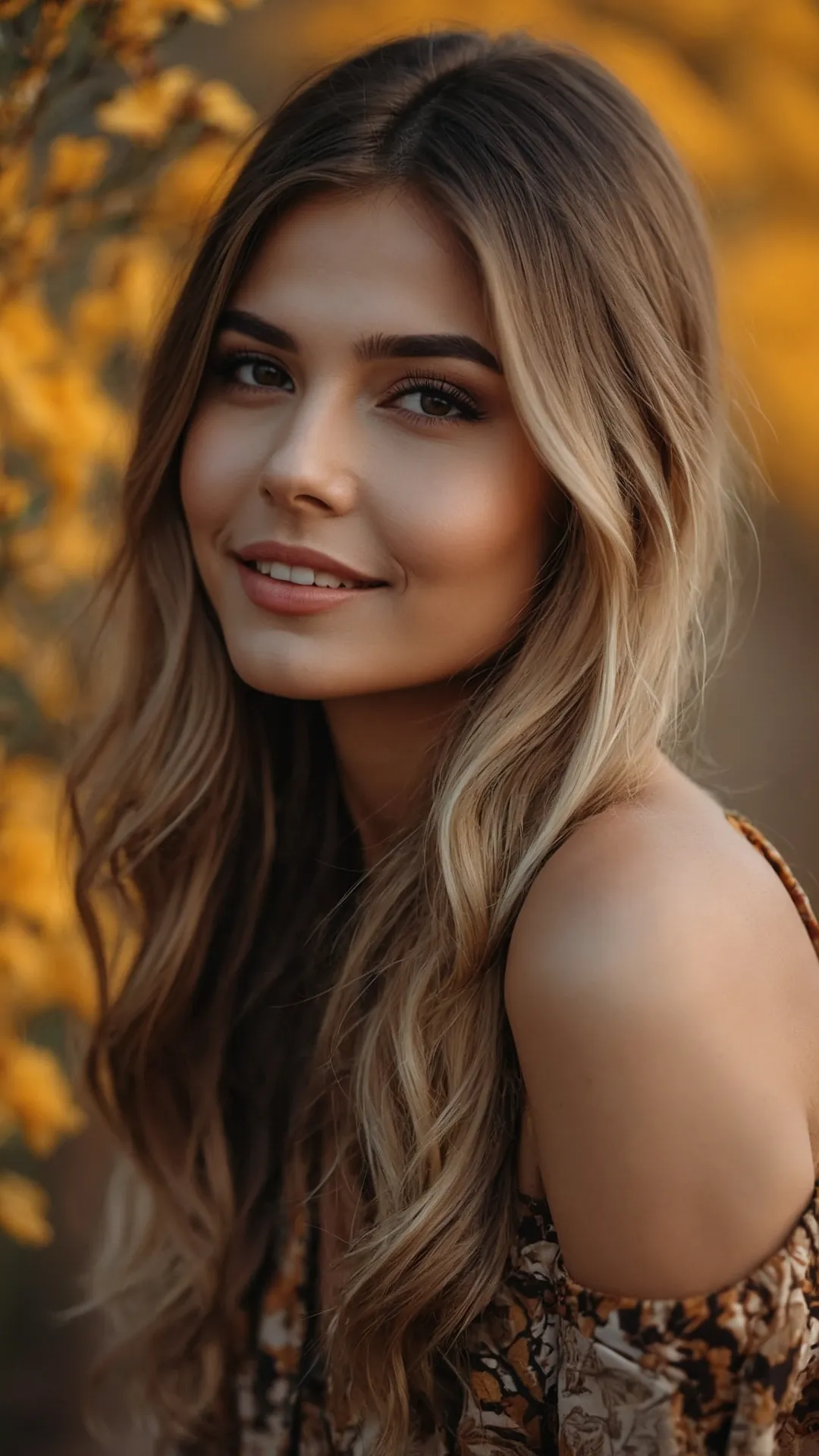 Textured Autumn Hair