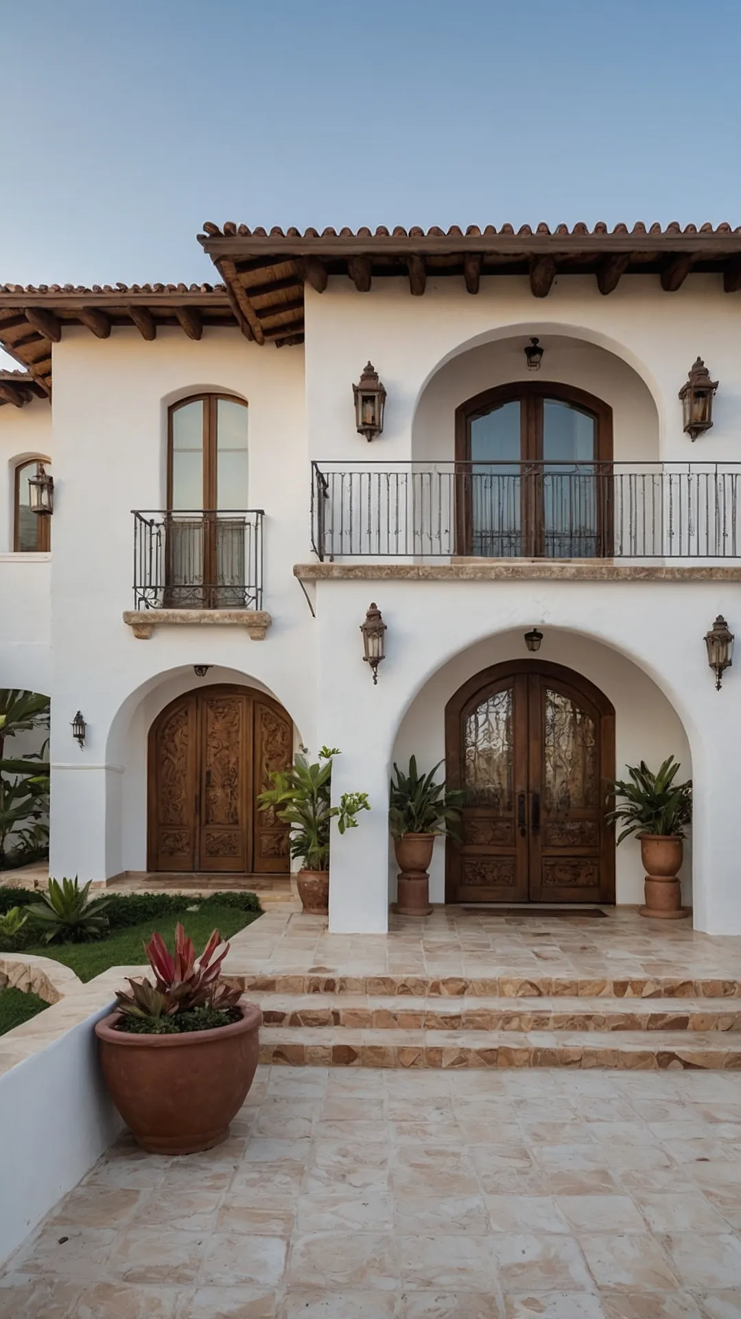 Serene Hacienda Living