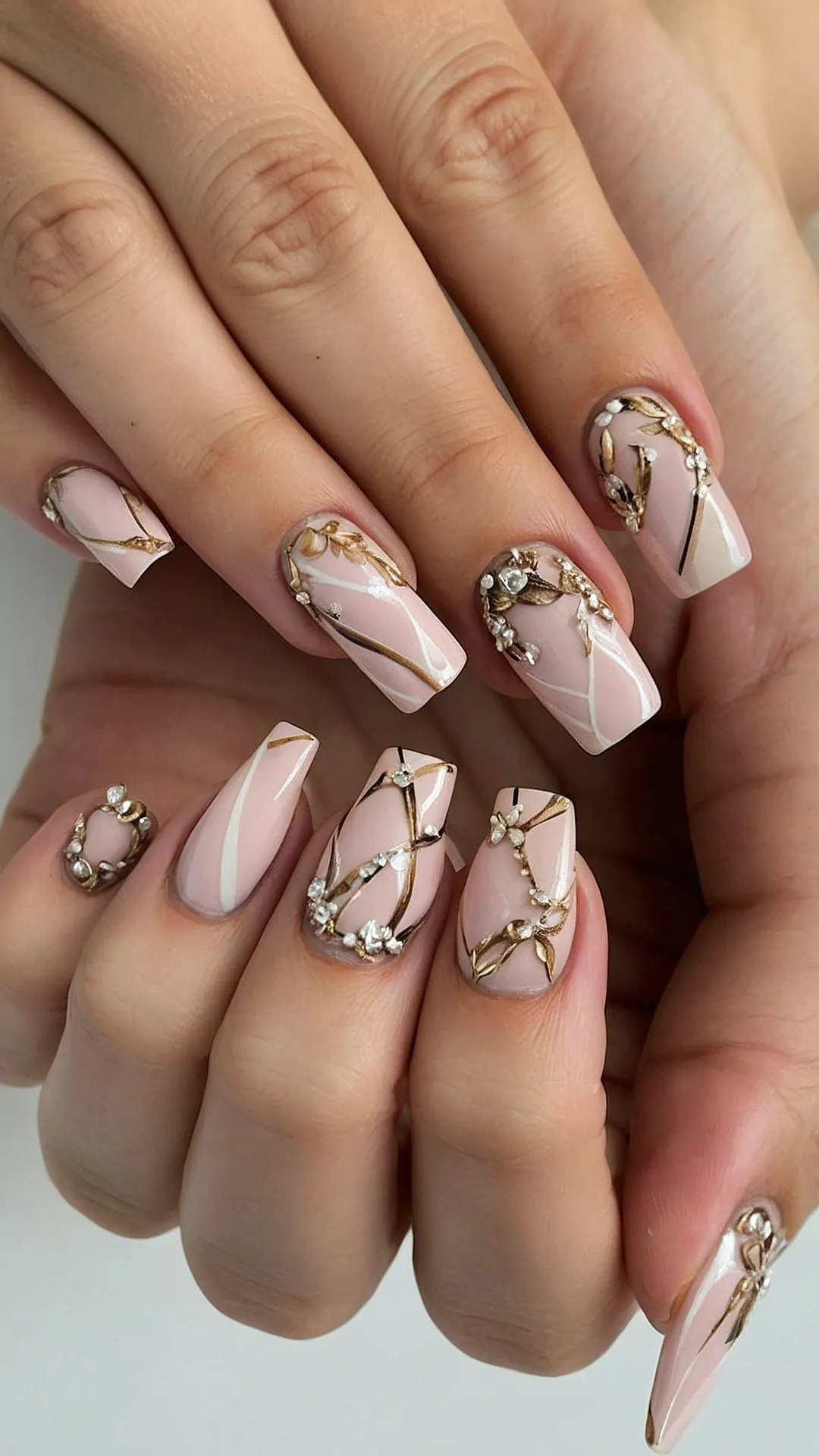 Glamorous Winter Nails