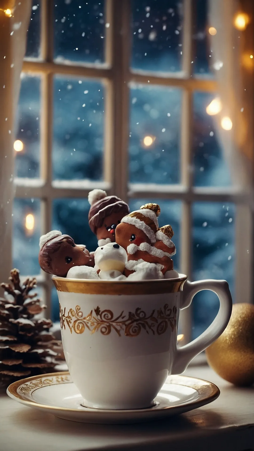 Sparkling Winter Screens