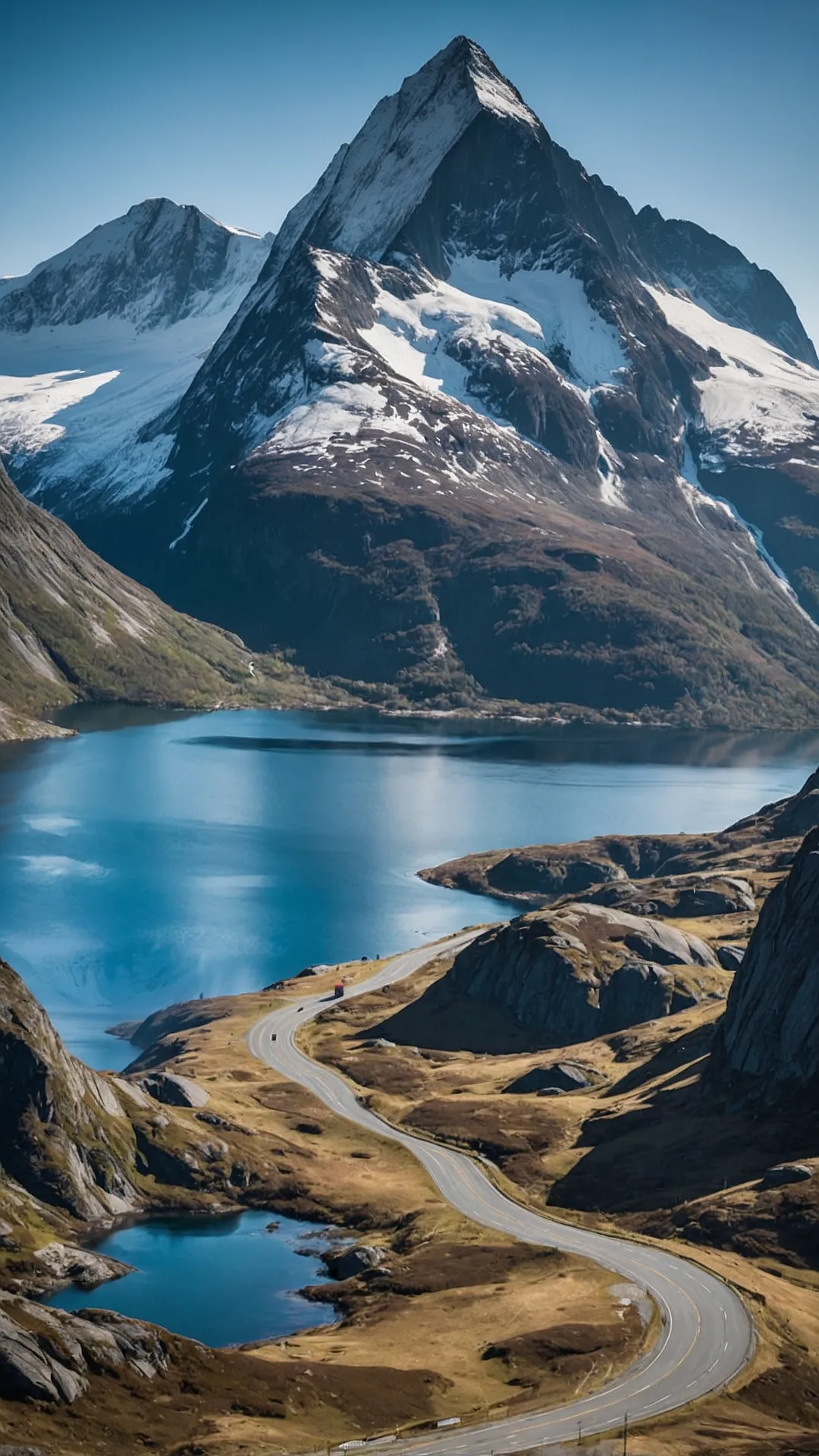 Winding Roads, Dazzling Peaks