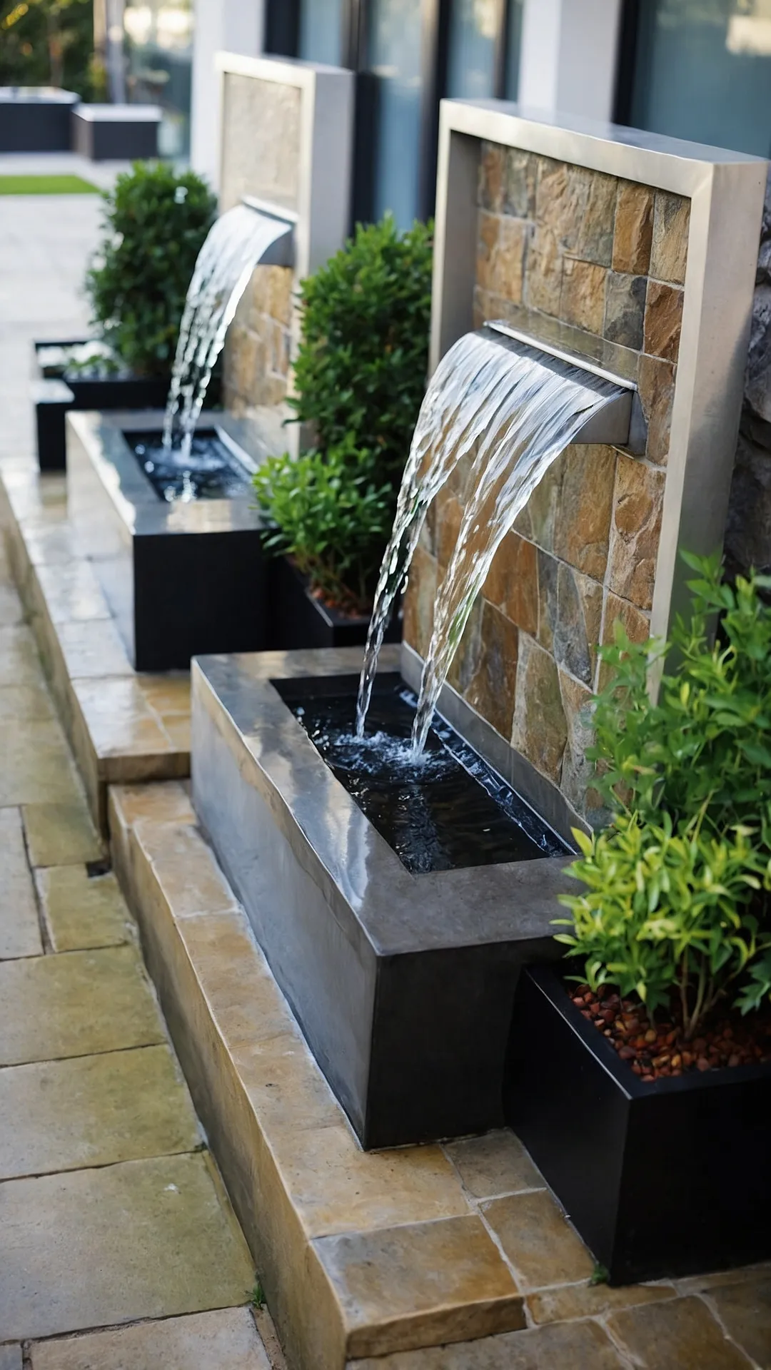 Lively Outdoor Waterscape