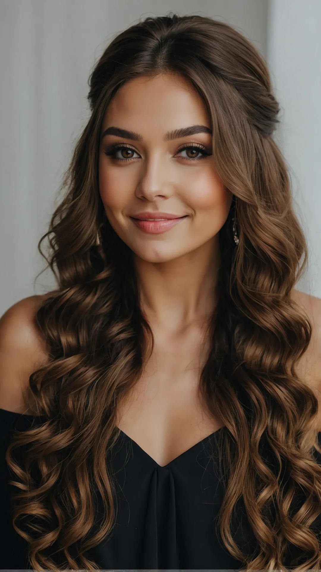 Curled to Perfection: The Bride