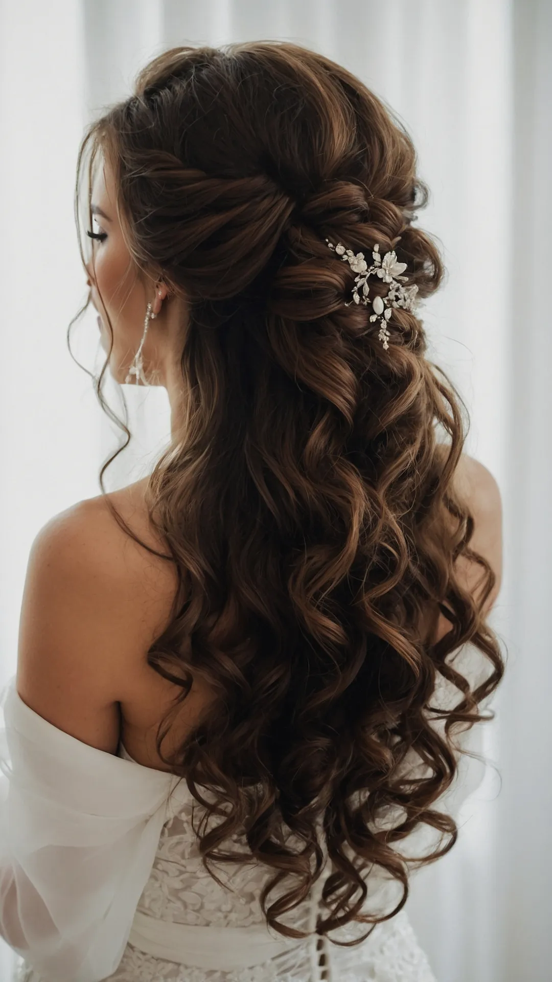 The Wedding Day Curl Vibe