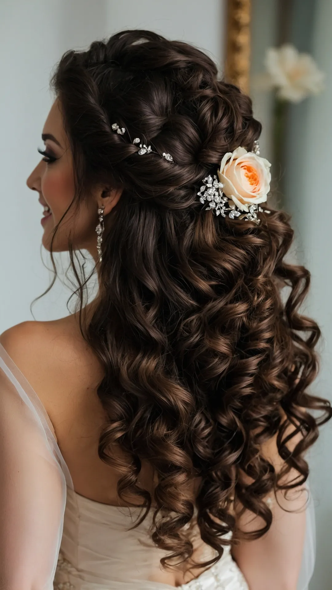 Bridal Glow, Curly Flow