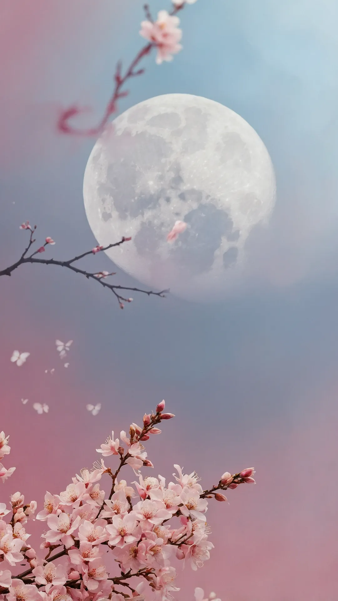 Moonlit Pink Screen Magic