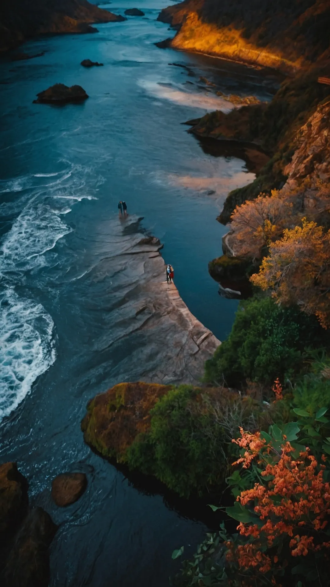 Picturesque Rolling Hills Blanketed in Wildflowers