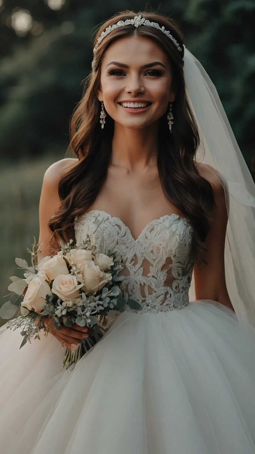 Down with Updos!  Bridal Hairstyles That'll Make You Shine