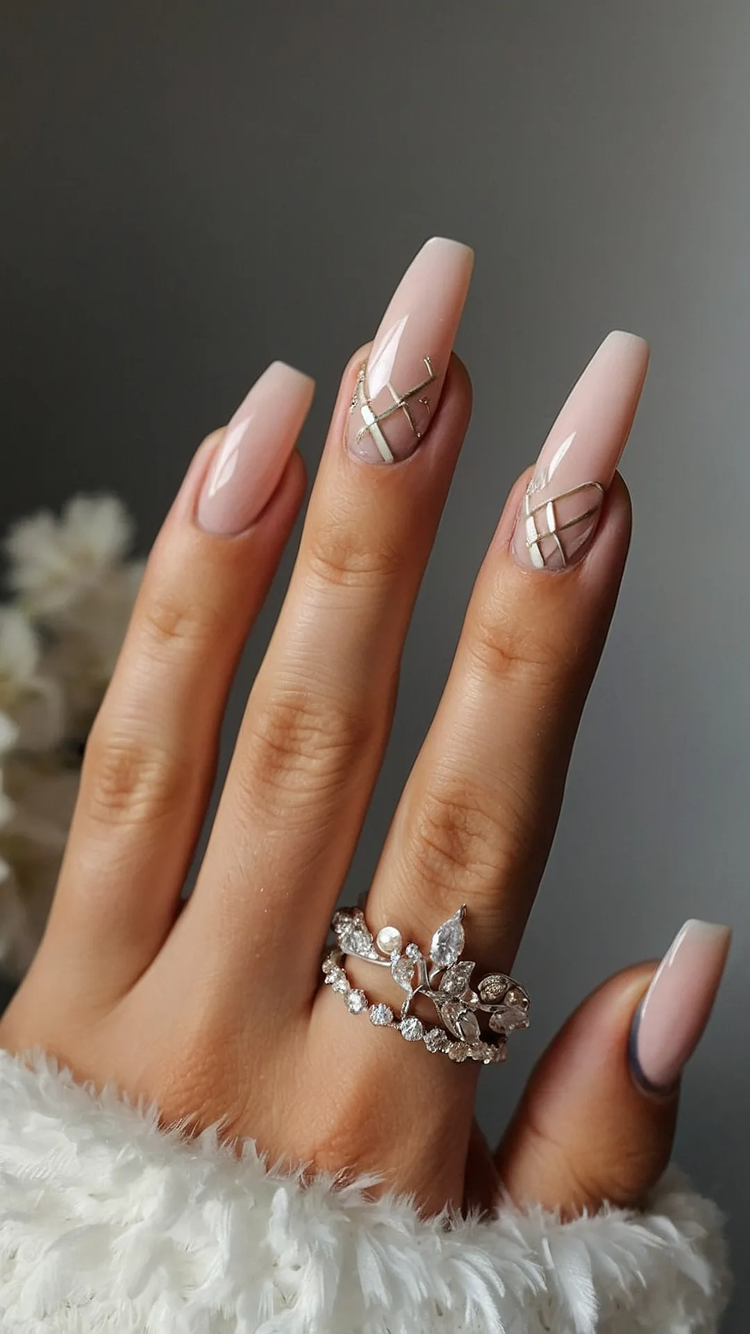 French Fall Nails:  A Little Bit of Chic, A Lot of Spark