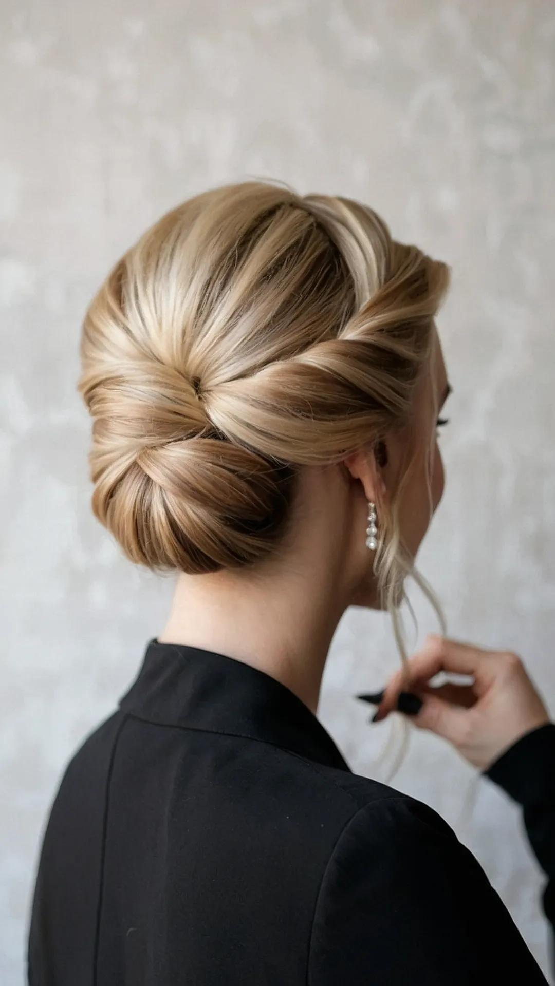 French Twist Bridal Elegance