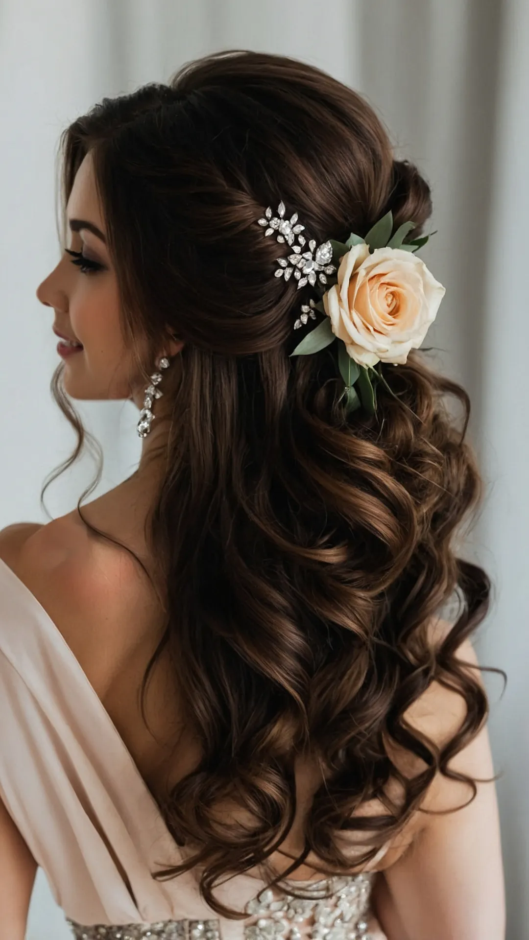 Prom's Effortless Half Up
