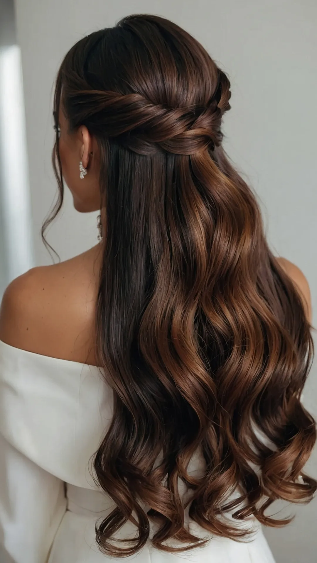 Romantic Half Up Half Down Styles for the Perfect Wedding Look