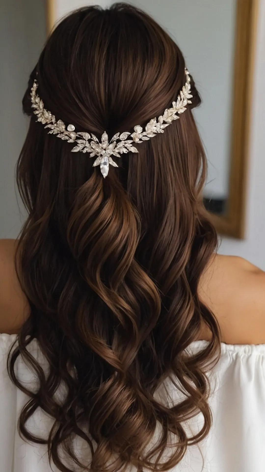 Swirled Bridal Updo