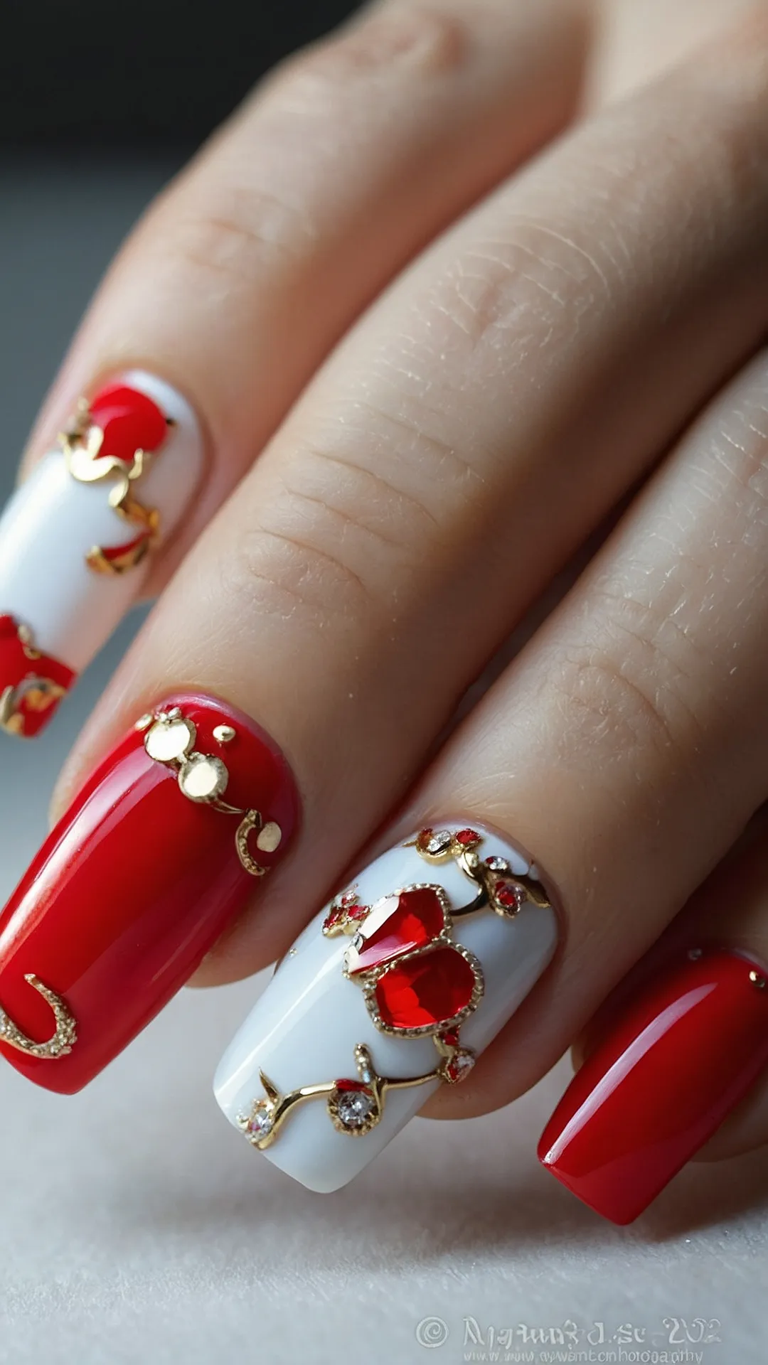 Valentine's Day Nail Art