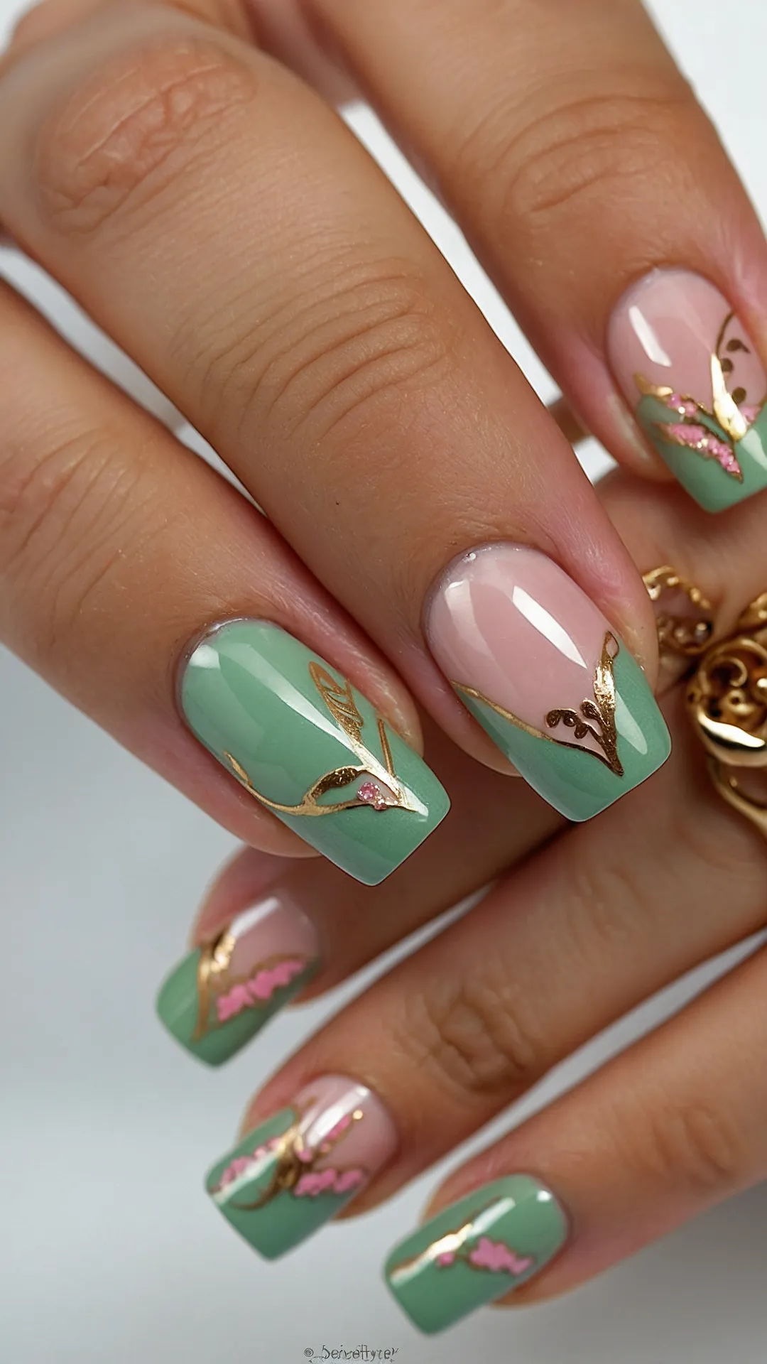 Blooming Summer Mani