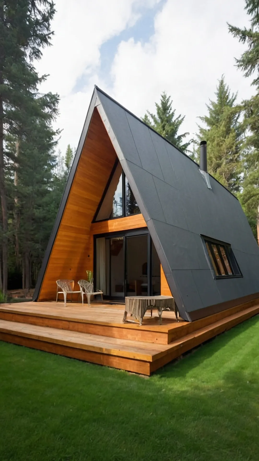 Affordable A-Frame Living