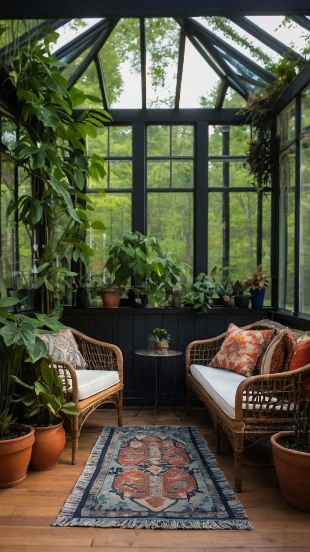 Modern Sunroom Chic