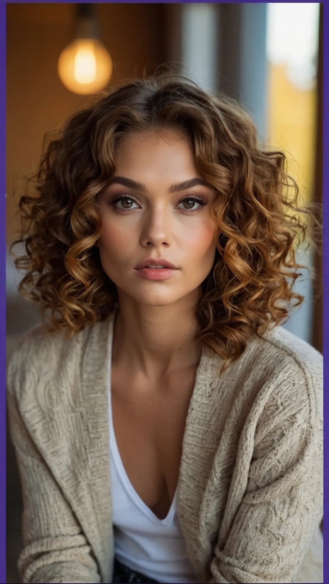 Cozy Curls: Autumn's Hair Haven