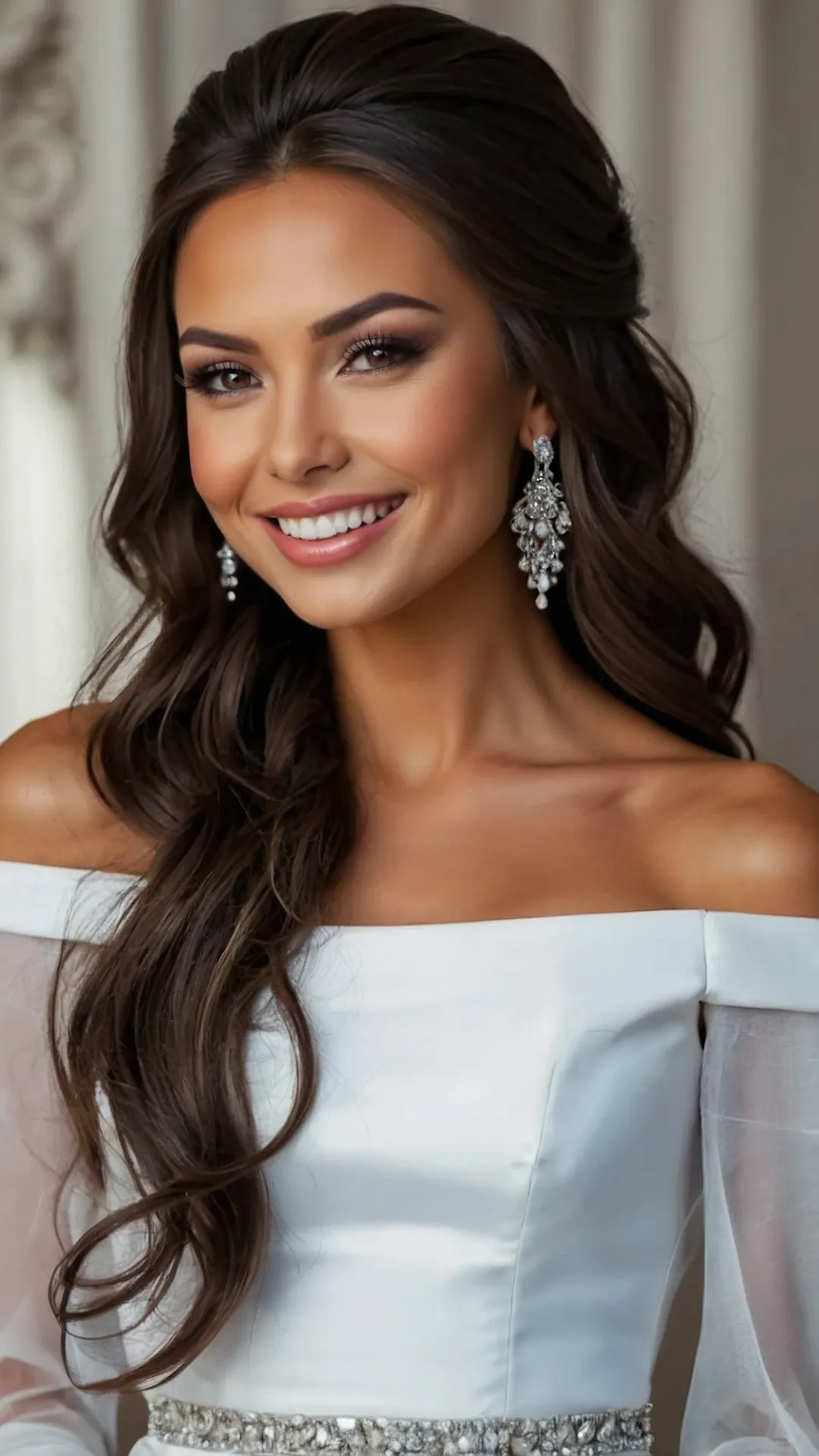 The Perfect Bridal Half-Up