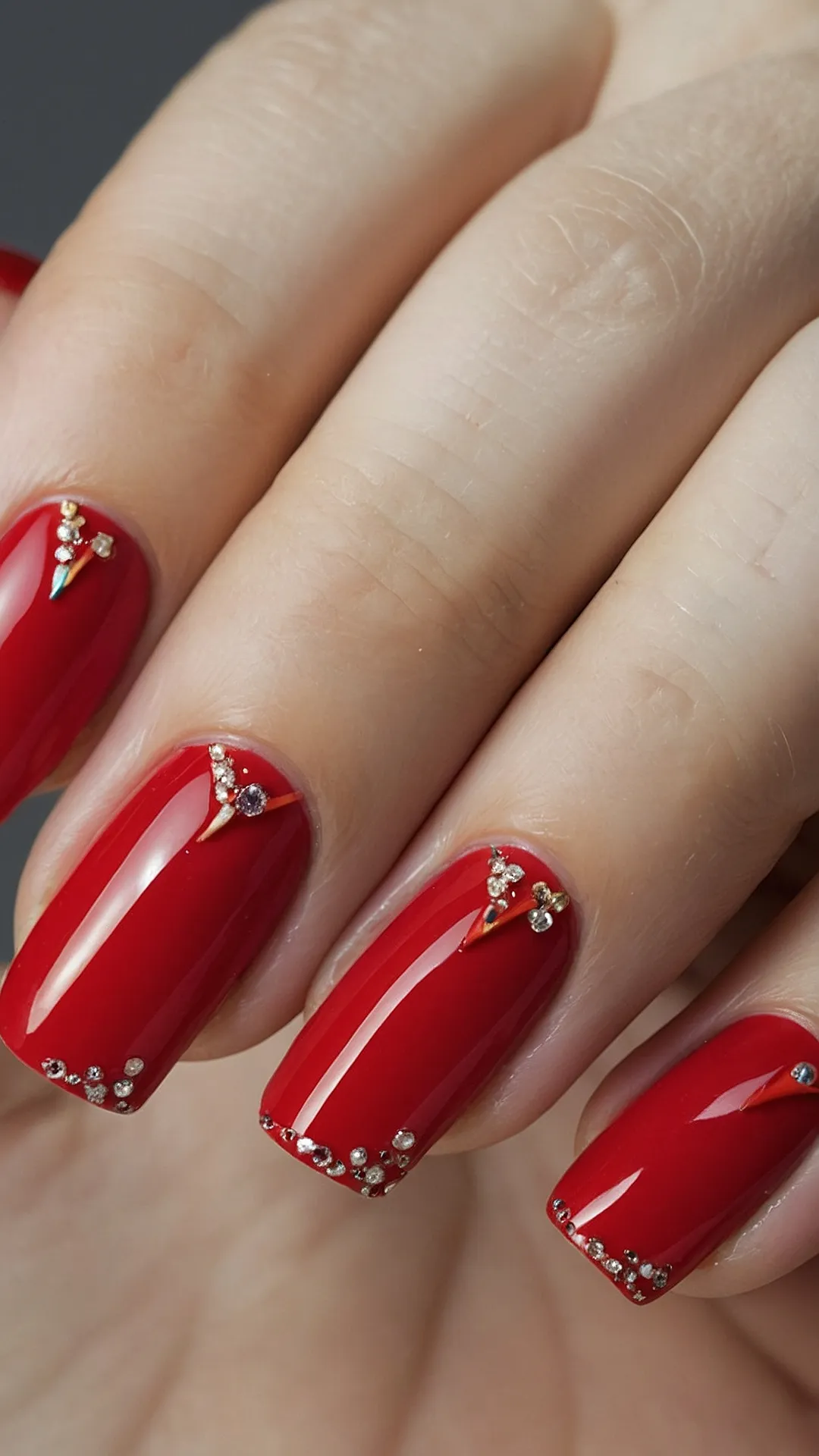 Crimson Kiss Nails