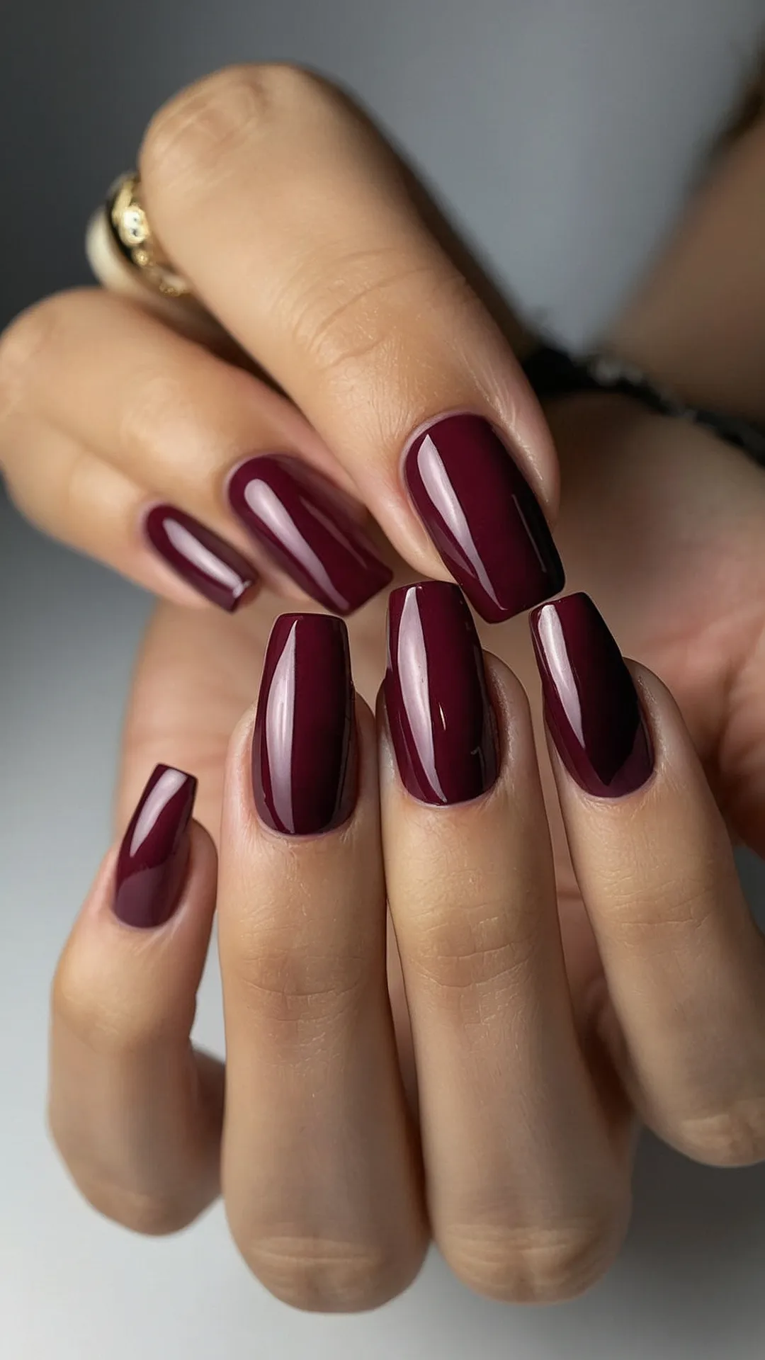 Burgundy Nail Pop