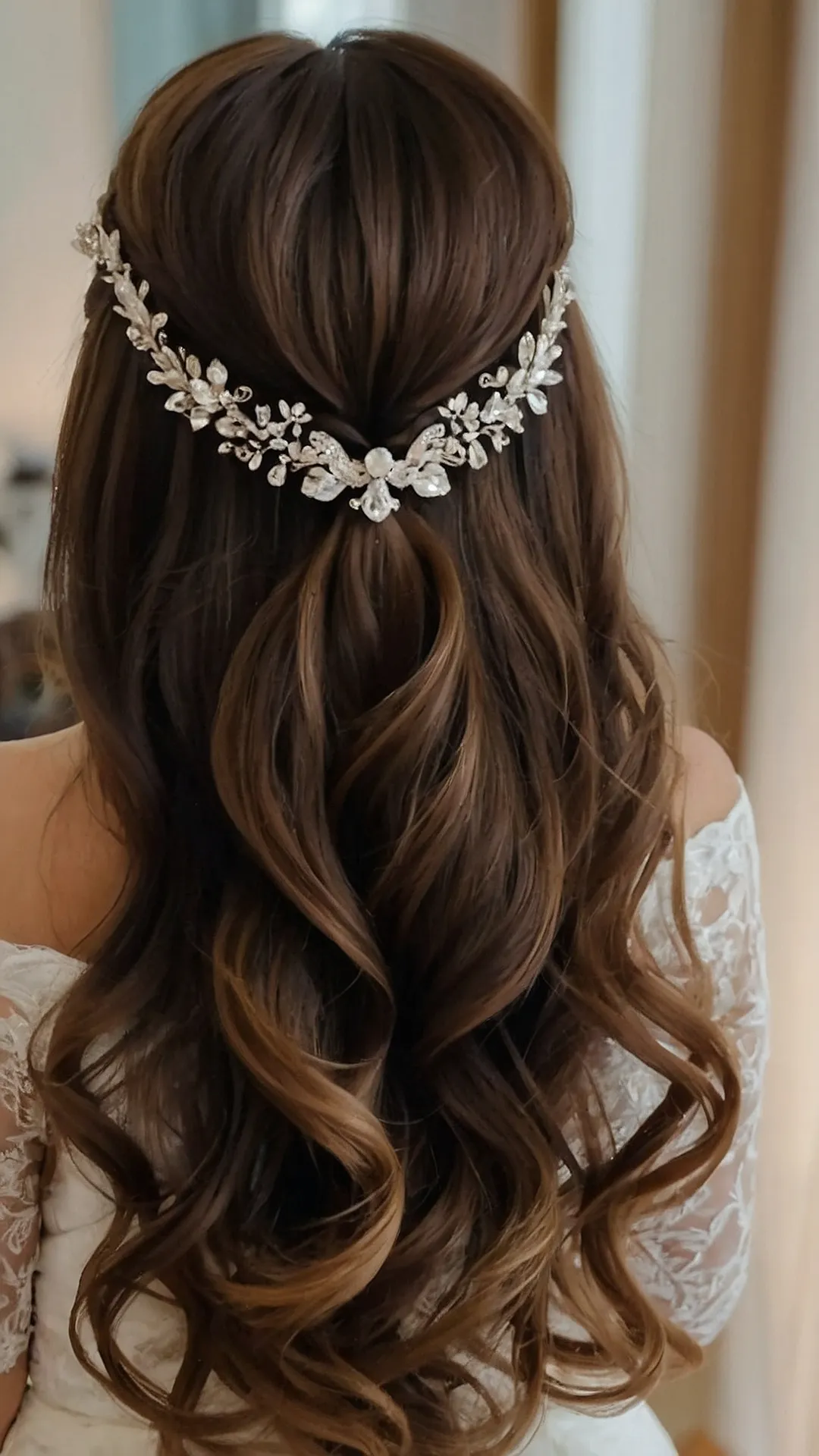 Gowns & Gorgeous Locks