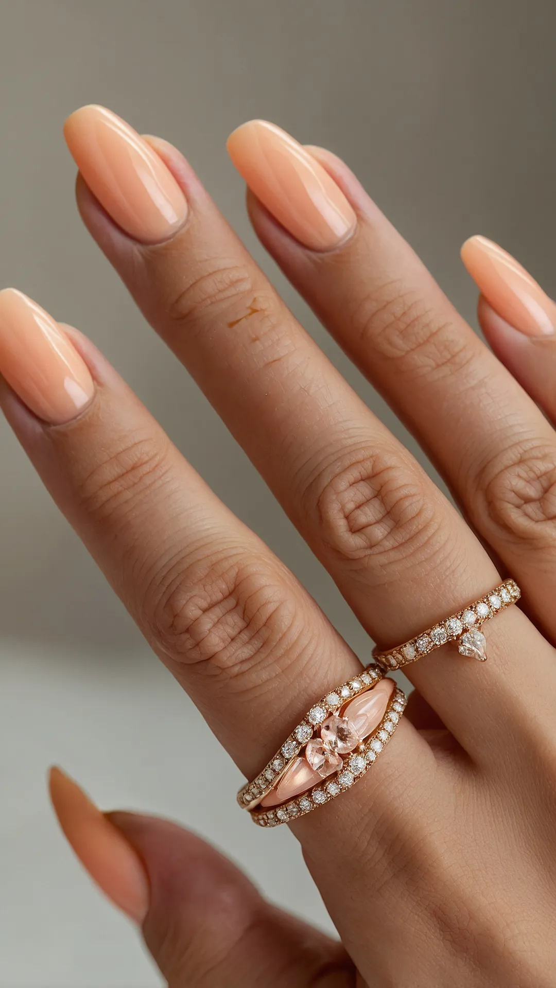 Peachy Glow Tips