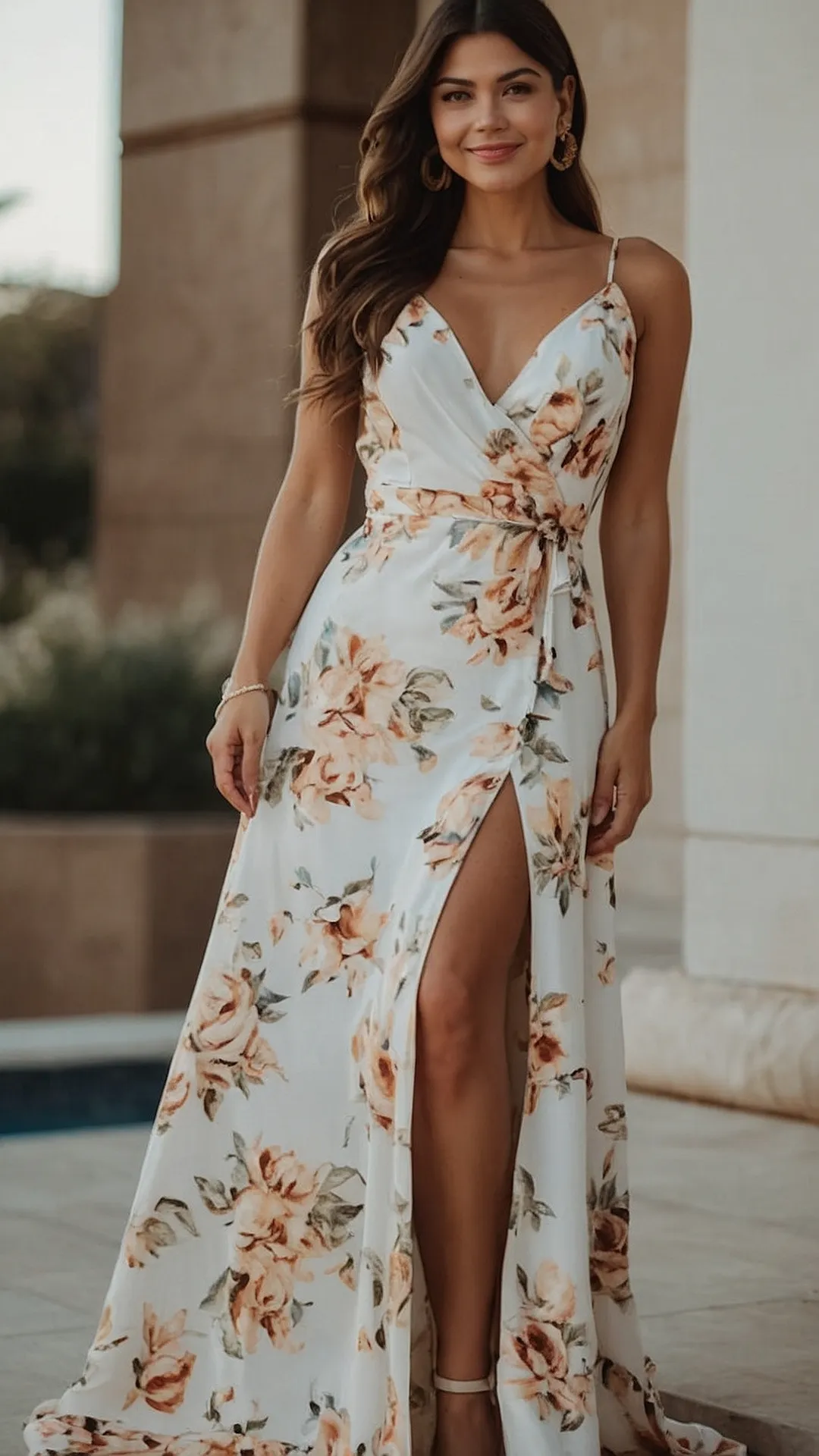Flowy Maxi Floral Dresses that Make a Statement
