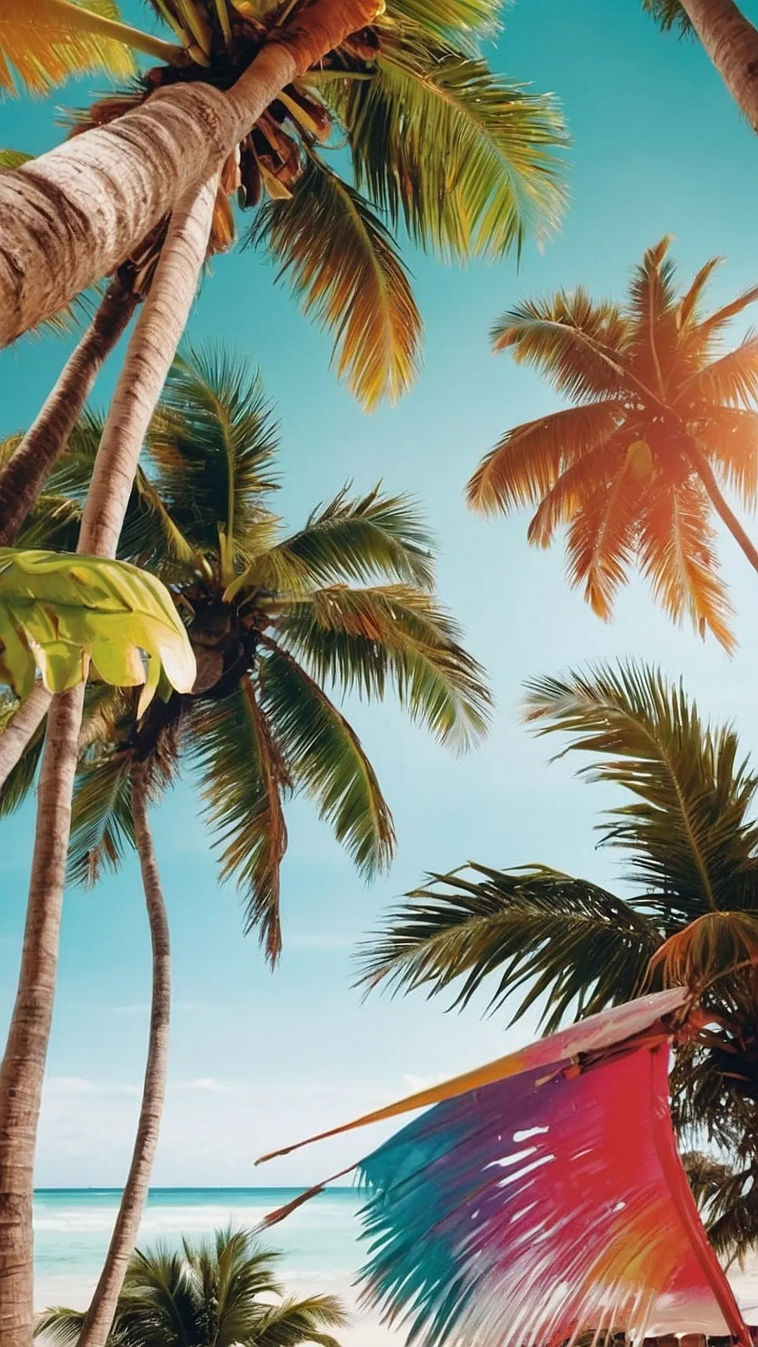 Palm Paradise Pixels