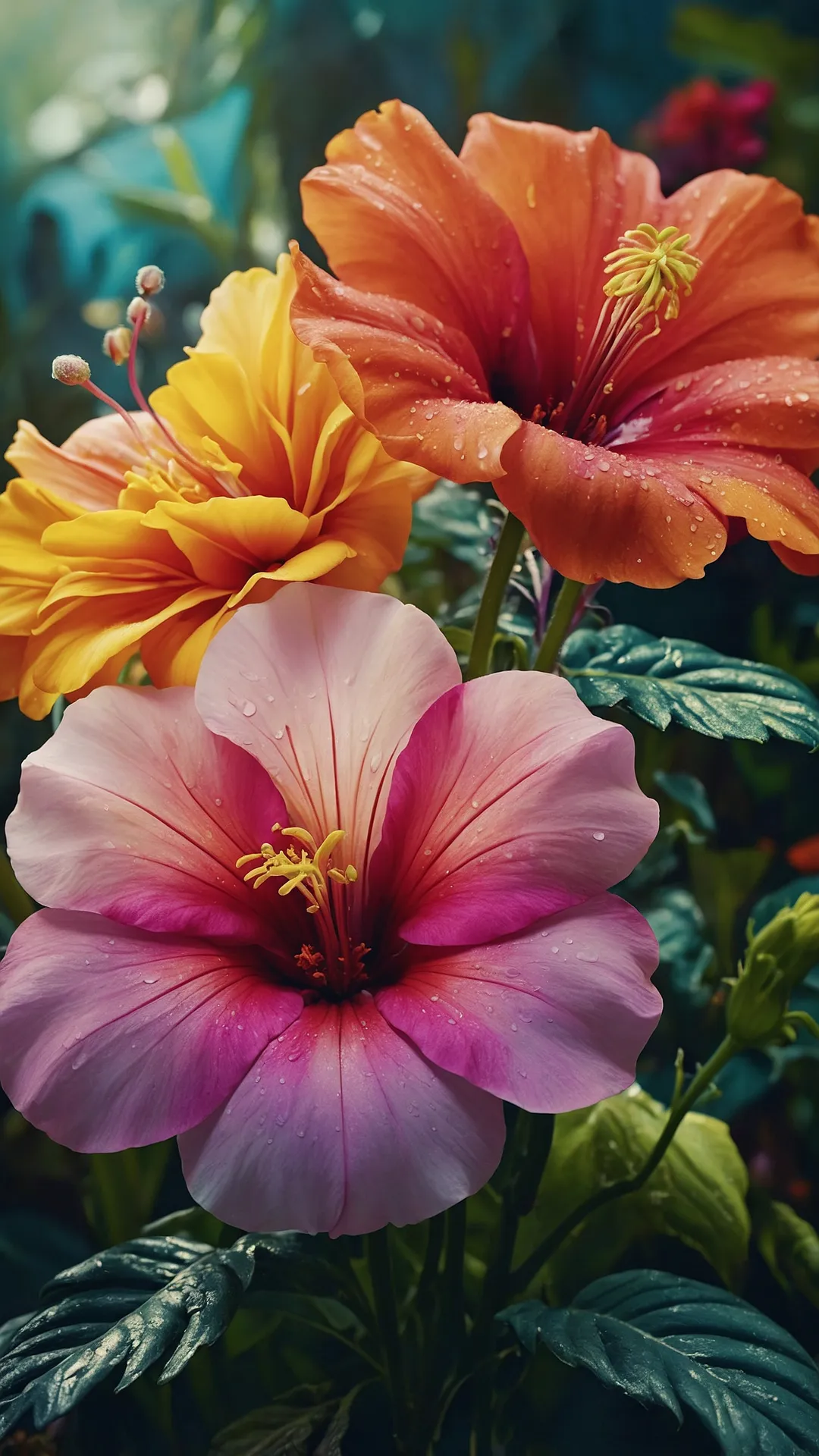 Background in High Bloom