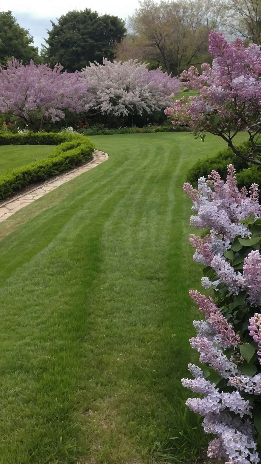 Garden's Violet Heart