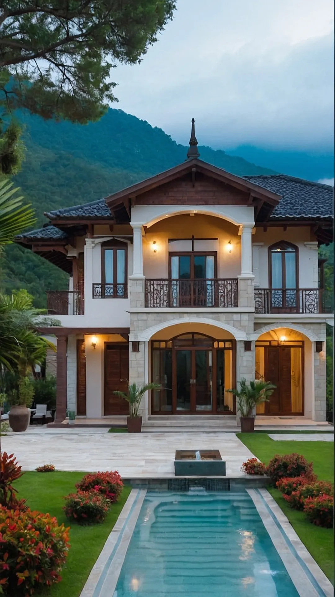 Embrace Spanish Style with These Villa Home Concepts