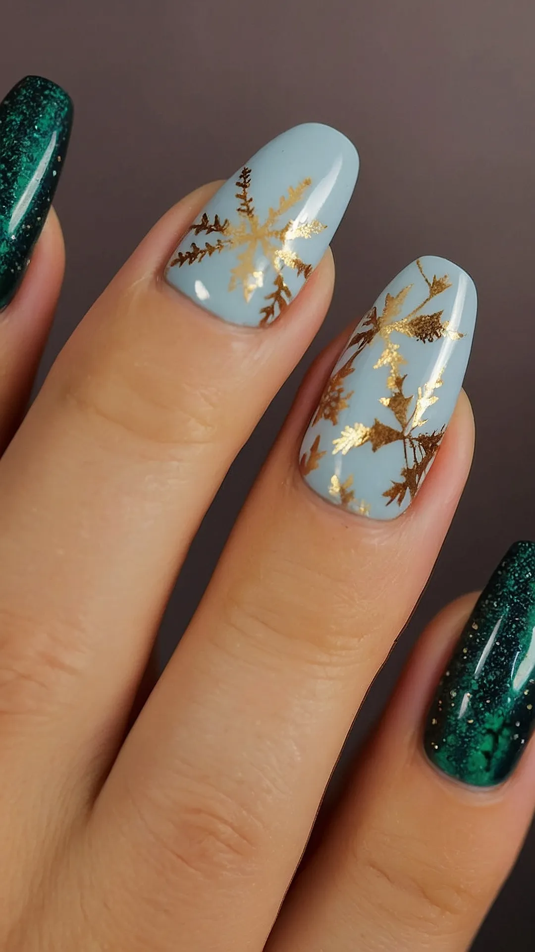Reindeer Nail Design